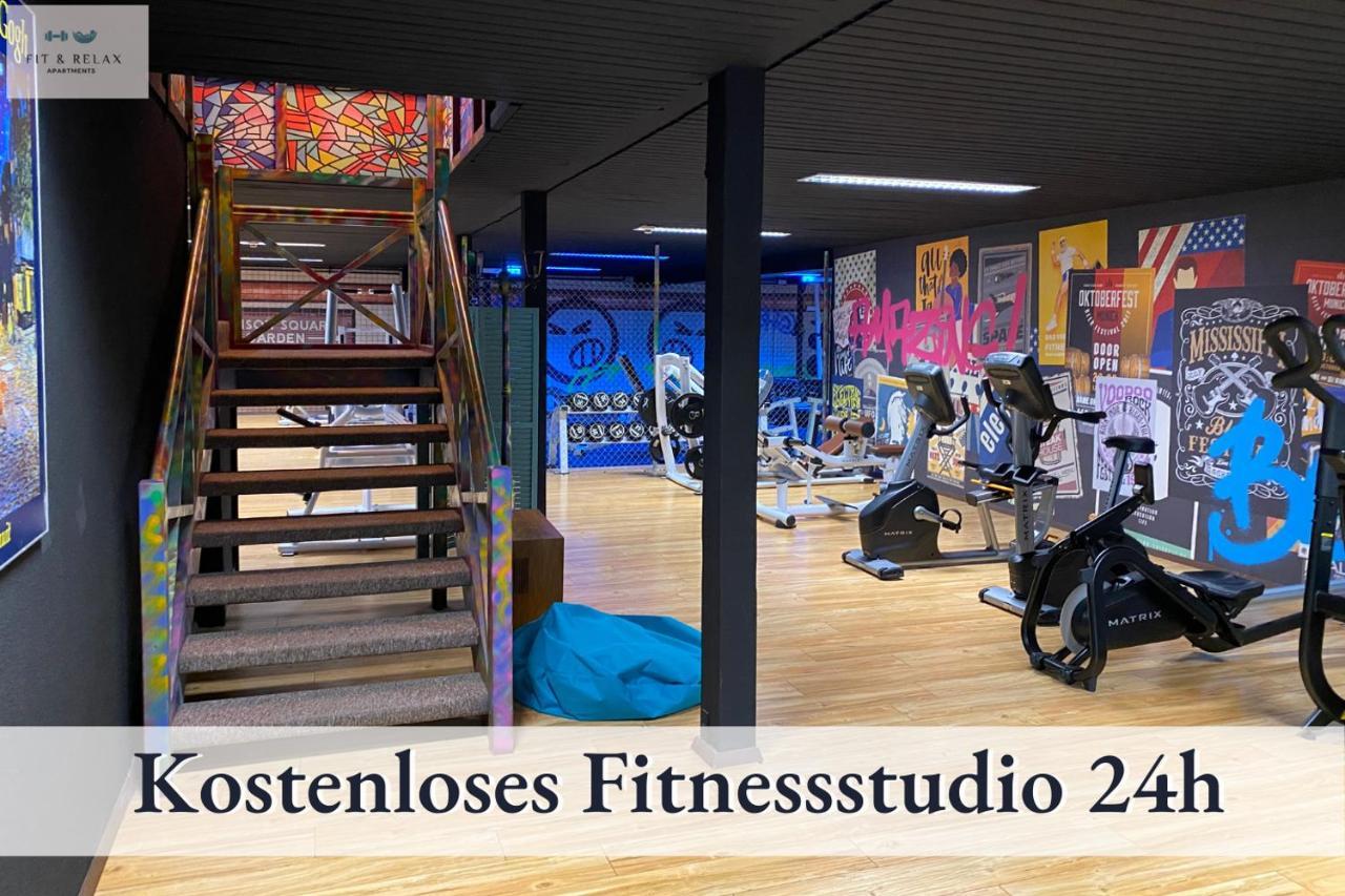 Fit-Relax Apartments Meersburg Mit Eigenem Sportstudio 외부 사진